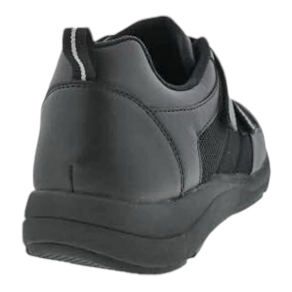 Drew Contest Hook and Loop Slip Resistant Athletic Shoe in Black NIB main image 5